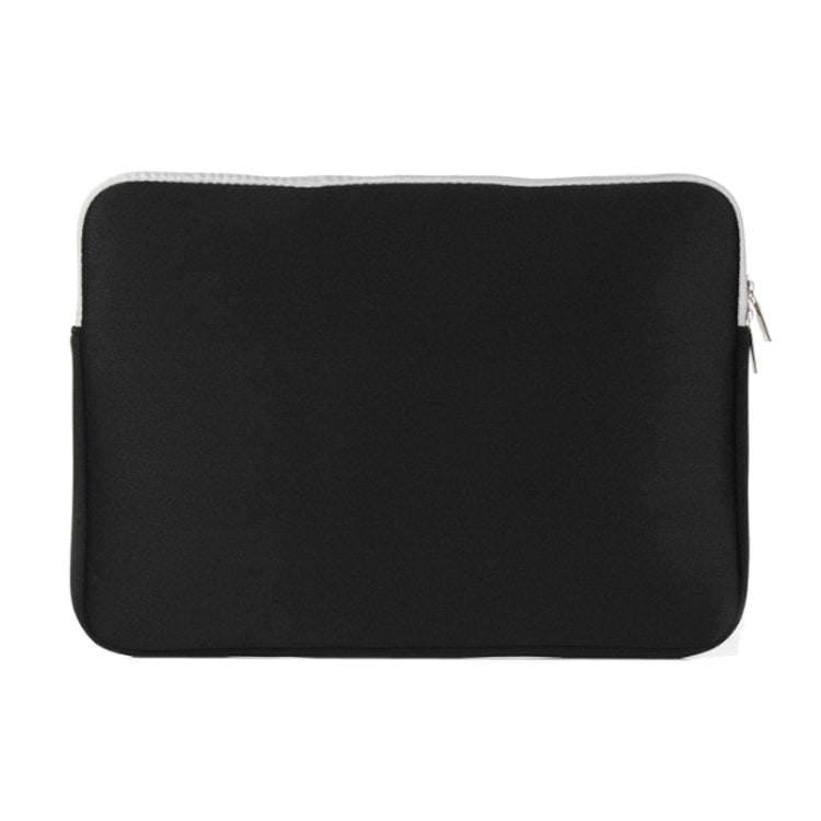 Double Pocket Zip Handbag Laptop Bag for Macbook Air 11.6 inch(Black) - Protective Bags by PMC Jewellery | Online Shopping South Africa | PMC Jewellery | Buy Now Pay Later Mobicred