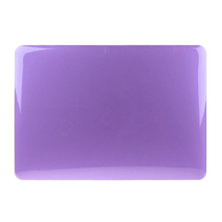 ENKAY for Macbook Pro 13.3 inch (US Version) / A1278 Hat-Prince 3 in 1 Crystal Hard Shell Plastic Protective Case with Keyboard Guard & Port Dust Plug(Purple) - MacBook Pro Cases by ENKAY | Online Shopping South Africa | PMC Jewellery | Buy Now Pay Later Mobicred