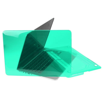 ENKAY for Macbook Pro Retina 13.3 inch (US Version) / A1425 / A1502 Hat-Prince 3 in 1 Crystal Hard Shell Plastic Protective Case with Keyboard Guard & Port Dust Plug(Green) - MacBook Pro Cases by ENKAY | Online Shopping South Africa | PMC Jewellery | Buy Now Pay Later Mobicred