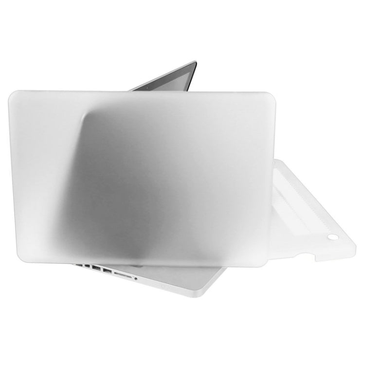 ENKAY for Macbook Pro 13.3 inch (US Version) / A1278 Hat-Prince 3 in 1 Frosted Hard Shell Plastic Protective Case with Keyboard Guard & Port Dust Plug(White) - MacBook Pro Cases by ENKAY | Online Shopping South Africa | PMC Jewellery | Buy Now Pay Later Mobicred