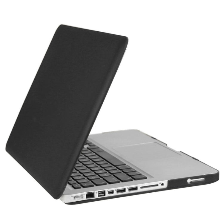 ENKAY for Macbook Pro 15.4 inch (US Version) / A1286 Hat-Prince 3 in 1 Frosted Hard Shell Plastic Protective Case with Keyboard Guard & Port Dust Plug(Black) - MacBook Pro Cases by ENKAY | Online Shopping South Africa | PMC Jewellery | Buy Now Pay Later Mobicred