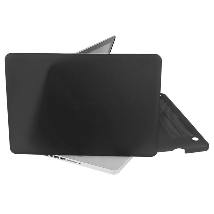 ENKAY for Macbook Pro 15.4 inch (US Version) / A1286 Hat-Prince 3 in 1 Frosted Hard Shell Plastic Protective Case with Keyboard Guard & Port Dust Plug(Black) - MacBook Pro Cases by ENKAY | Online Shopping South Africa | PMC Jewellery | Buy Now Pay Later Mobicred