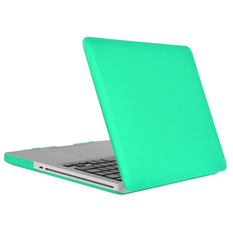 ENKAY for Macbook Pro 15.4 inch (US Version) / A1286 Hat-Prince 3 in 1 Frosted Hard Shell Plastic Protective Case with Keyboard Guard & Port Dust Plug(Green) - MacBook Pro Cases by ENKAY | Online Shopping South Africa | PMC Jewellery | Buy Now Pay Later Mobicred