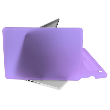 ENKAY for Macbook Pro 15.4 inch (US Version) / A1286 Hat-Prince 3 in 1 Frosted Hard Shell Plastic Protective Case with Keyboard Guard & Port Dust Plug(Purple) - MacBook Pro Cases by ENKAY | Online Shopping South Africa | PMC Jewellery | Buy Now Pay Later Mobicred