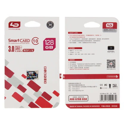 LD 128GB High Speed Class 10 TF/Micro SDXC UHS-1(U1) Memory Card - Micro SD Card by PMC Jewellery | Online Shopping South Africa | PMC Jewellery | Buy Now Pay Later Mobicred