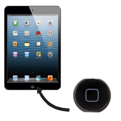 Original Home Button for iPad mini 1 / 2 / 3 (Black) - iPad mini Parts by PMC Jewellery | Online Shopping South Africa | PMC Jewellery | Buy Now Pay Later Mobicred