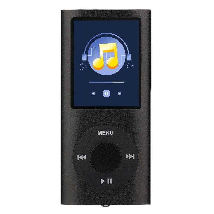 1.8 inch TFT Screen Metal MP4 Player with TF Card Slot, Support Recorder, FM Radio, E-Book and Calendar(Black) - MP4 Player by PMC Jewellery | Online Shopping South Africa | PMC Jewellery | Buy Now Pay Later Mobicred