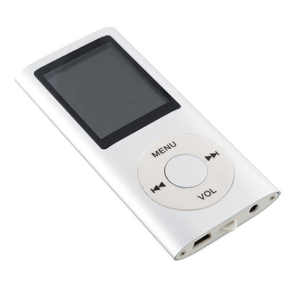 1.8 inch TFT Screen Metal MP4 Player with TF Card Slot, Support Recorder, FM Radio, E-Book and Calendar(Silver) - MP4 Player by PMC Jewellery | Online Shopping South Africa | PMC Jewellery | Buy Now Pay Later Mobicred