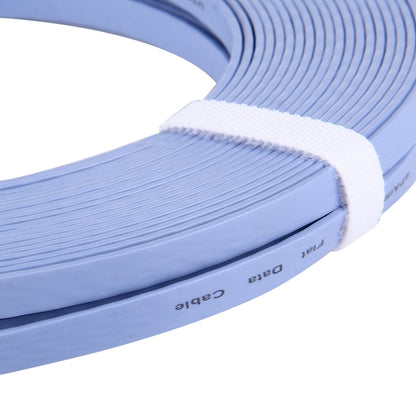 CAT6 Ultra-thin Flat Ethernet Network LAN Cable, Length: 30m(Blue) - Lan Cable and Tools by PMC Jewellery | Online Shopping South Africa | PMC Jewellery | Buy Now Pay Later Mobicred