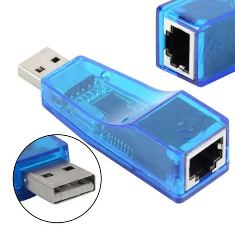 USB 1.1 RJ45 Lan Card 10/100M Ethernet Network Adapter - USB Network Adapter by PMC Jewellery | Online Shopping South Africa | PMC Jewellery