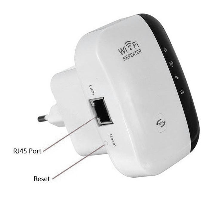 WS-WN560N2 300Mbps Wireless-N WIFI 802.11n Repeater Range Expander, EU Plug(White) - Powerline Network Adapters by PMC Jewellery | Online Shopping South Africa | PMC Jewellery | Buy Now Pay Later Mobicred