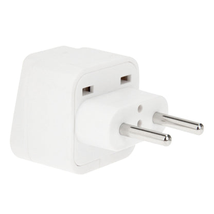 20PCS EU Plug Adapter Power Socket Travel Converter(White) - Plug Adaptor by PMC Jewellery | Online Shopping South Africa | PMC Jewellery | Buy Now Pay Later Mobicred