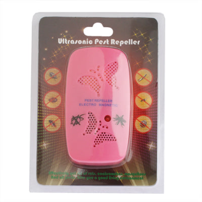 Ultrasonic Electronics Insecticide with Two Steps of Adjustable, Pink (EU Plug) - Repellents by PMC Jewellery | Online Shopping South Africa | PMC Jewellery | Buy Now Pay Later Mobicred