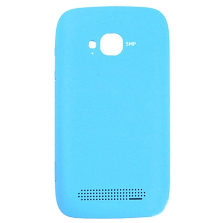 Original Housing Battery Back Cover + Side Button for Nokia 710(Blue) - Back Cover by PMC Jewellery | Online Shopping South Africa | PMC Jewellery | Buy Now Pay Later Mobicred
