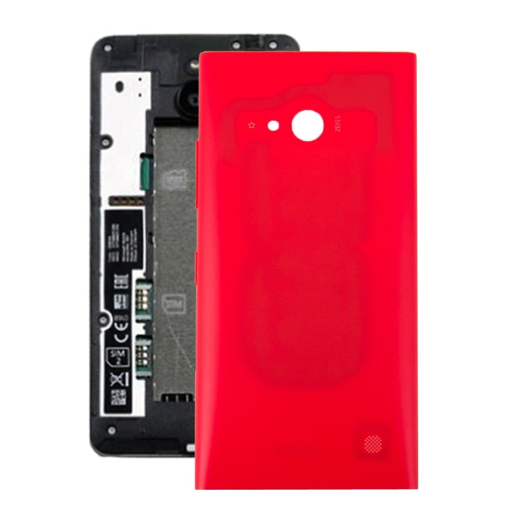 Battery Back Cover for Nokia Lumia 735(Red) - Back Cover by PMC Jewellery | Online Shopping South Africa | PMC Jewellery | Buy Now Pay Later Mobicred