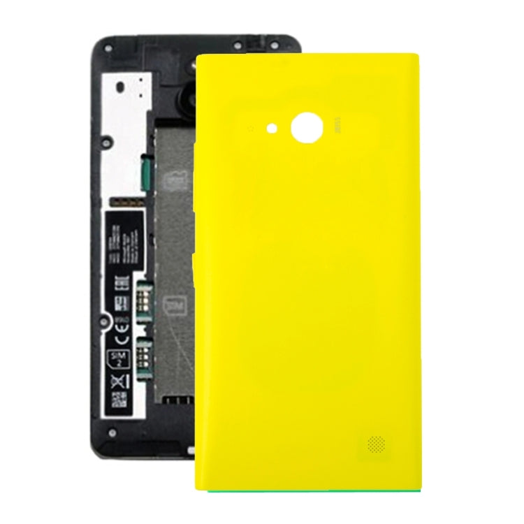 Battery Back Cover for Nokia Lumia 735(Yellow) - Back Cover by PMC Jewellery | Online Shopping South Africa | PMC Jewellery | Buy Now Pay Later Mobicred