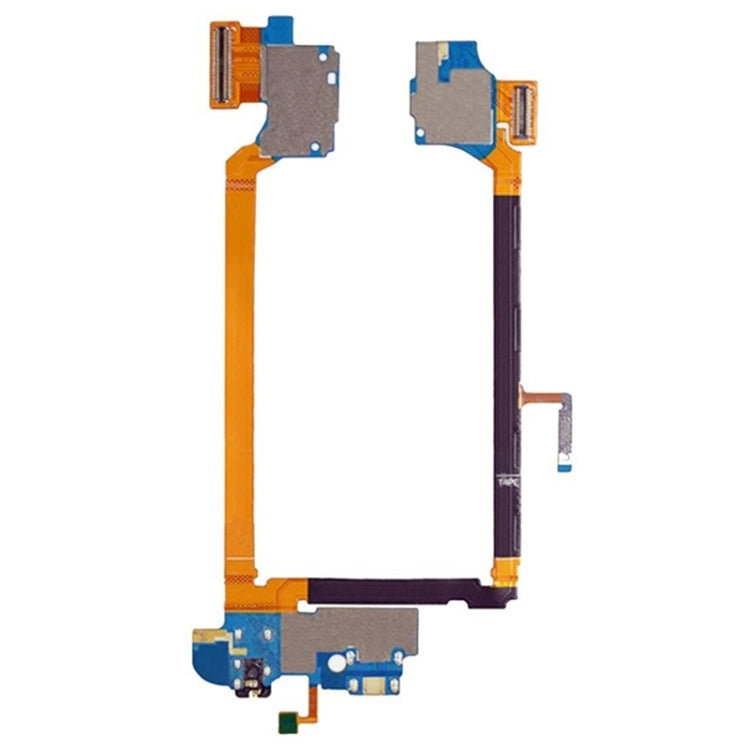 USB Charging Connector Port Flex Cable & Earphone Audio Jack Flex Cable & Microphone Flex Cable  for LG G2 / D800 / D801 / D803 / D800T - For LG by PMC Jewellery | Online Shopping South Africa | PMC Jewellery