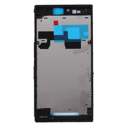 Front Housing LCD Frame Bezel Plate for Sony Xperia Z Ultra / XL39h / C6802(Black) - Frame Bezel Plate by PMC Jewellery | Online Shopping South Africa | PMC Jewellery | Buy Now Pay Later Mobicred