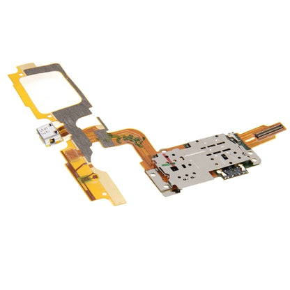 For Vivo X5Max V & X5Max+ Charging Port Flex Cable + SIM Card Reader Contact - Flex Cable by PMC Jewellery | Online Shopping South Africa | PMC Jewellery | Buy Now Pay Later Mobicred