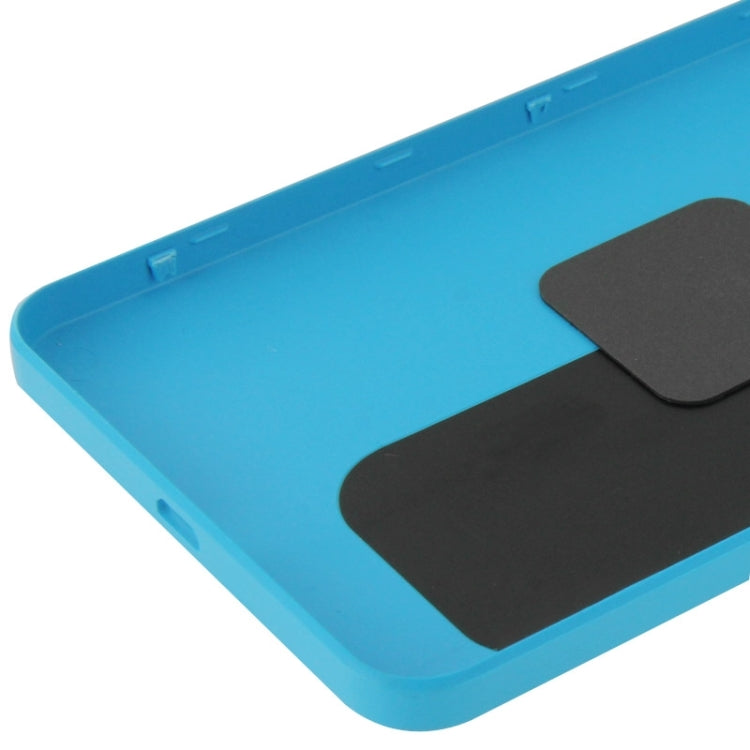 Frosted Surface Plastic Back Housing Cover  for Microsoft Lumia 640XL(Blue) - Back Cover by PMC Jewellery | Online Shopping South Africa | PMC Jewellery | Buy Now Pay Later Mobicred