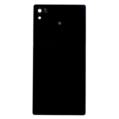Original Glass Material Back Housing Cover for Sony Xperia Z4(Black) - Back Cover by PMC Jewellery | Online Shopping South Africa | PMC Jewellery | Buy Now Pay Later Mobicred