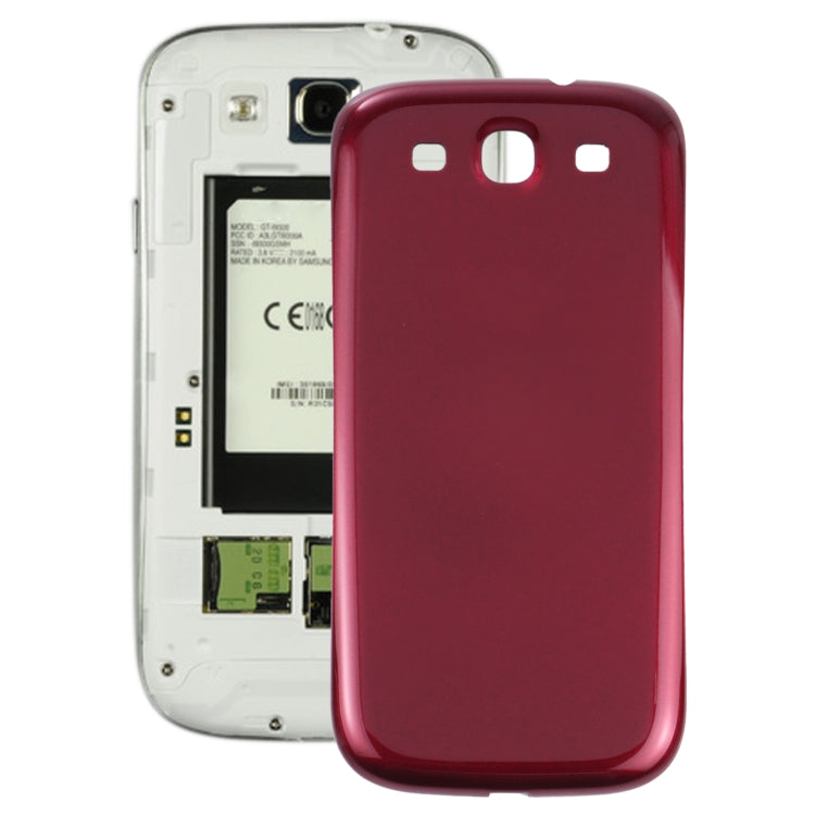 For Samsung Galaxy SIII / i9300 Original Battery Back Cover (Red) - Back Cover by PMC Jewellery | Online Shopping South Africa | PMC Jewellery | Buy Now Pay Later Mobicred
