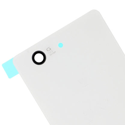 Original Battery Back Cover for Sony Xperia Z3 Compact / D5803(White) - Back Cover by PMC Jewellery | Online Shopping South Africa | PMC Jewellery | Buy Now Pay Later Mobicred