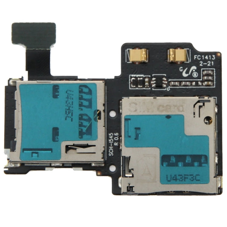 For Galaxy S4 / i545 SIM Card Slot Flex Cable - Card Socket by PMC Jewellery | Online Shopping South Africa | PMC Jewellery