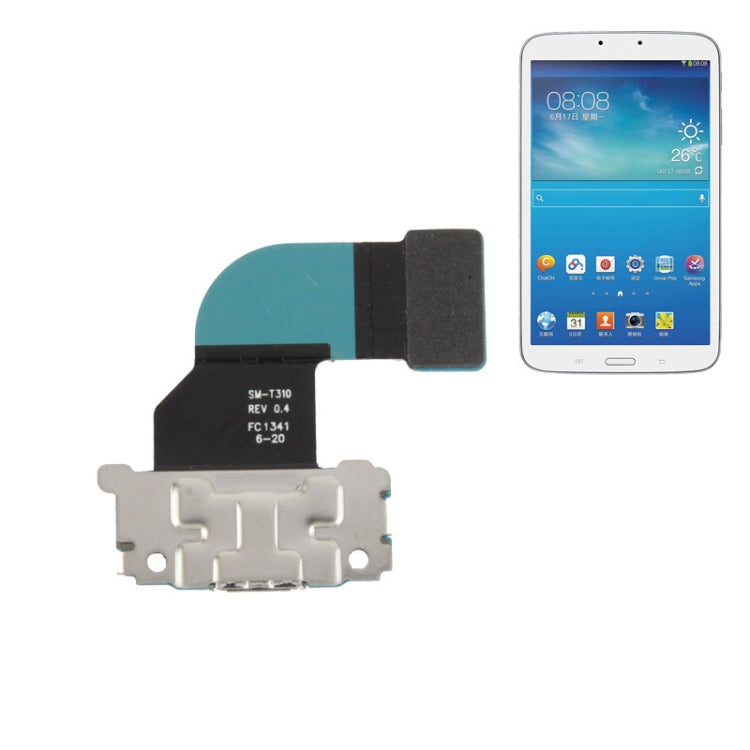 For Galaxy T310 Dock Plug Flex Cable - Single Tail Connector by PMC Jewellery | Online Shopping South Africa | PMC Jewellery