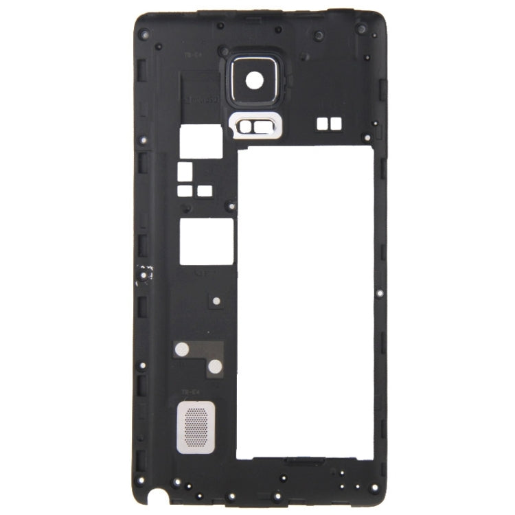 For Galaxy Note Edge / N915 Middle Frame Bezel / Rear Housing  (Black) - Frame Bezel Plate by PMC Jewellery | Online Shopping South Africa | PMC Jewellery | Buy Now Pay Later Mobicred