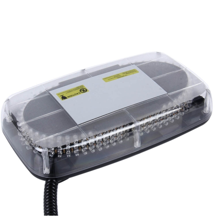 25W 240 LED Warning Mini Light Bar Strobe Light, Yellow Light - Warning Lights by PMC Jewellery | Online Shopping South Africa | PMC Jewellery | Buy Now Pay Later Mobicred