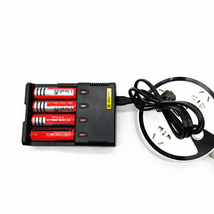 Universal Lithium Battery Charger for 26650 / 22650 / 18650 / 17670 / 18490 / 17500 / 17335 / 16340 / 14500 / 10440 (100V - 240V)(Black) - Charger & Converter by PMC Jewellery | Online Shopping South Africa | PMC Jewellery | Buy Now Pay Later Mobicred