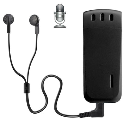 WR-16 Mini Professional 16GB Digital Voice Recorder with Belt Clip, Support WAV Recording Format(Black) - Other Style by PMC Jewellery | Online Shopping South Africa | PMC Jewellery | Buy Now Pay Later Mobicred