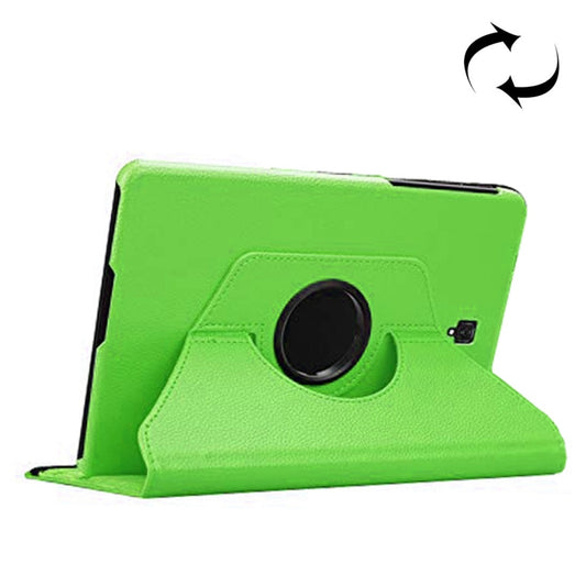 Litchi Texture Horizontal Flip 360 Degrees Rotation Leather Case for Galaxy Tab S4 10.5 T830 / T835, with Holder (Green) - Other Galaxy Tab PC by PMC Jewellery | Online Shopping South Africa | PMC Jewellery