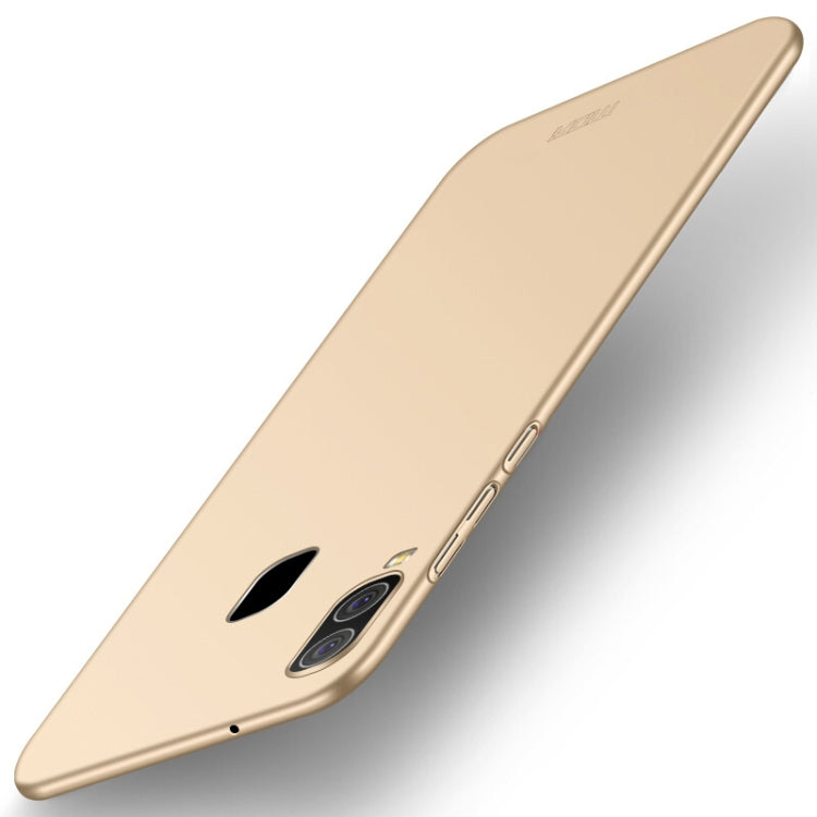 MOFI Frosted PC Ultra-thin Full Coverage Case for Galaxy A40 (Gold) - Galaxy Phone Cases by MOFI | Online Shopping South Africa | PMC Jewellery