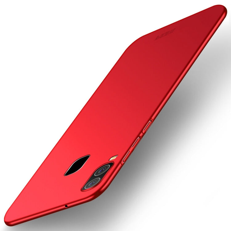 MOFI Frosted PC Ultra-thin Full Coverage Case for Galaxy A40 (Red) - Galaxy Phone Cases by MOFI | Online Shopping South Africa | PMC Jewellery