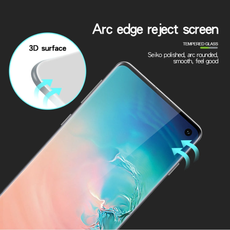 MOFI 9H 3D Curved Heat Bending Full Screen Tempered Glass Film for Galaxy S10 - Galaxy Tempered Glass by MOFI | Online Shopping South Africa | PMC Jewellery