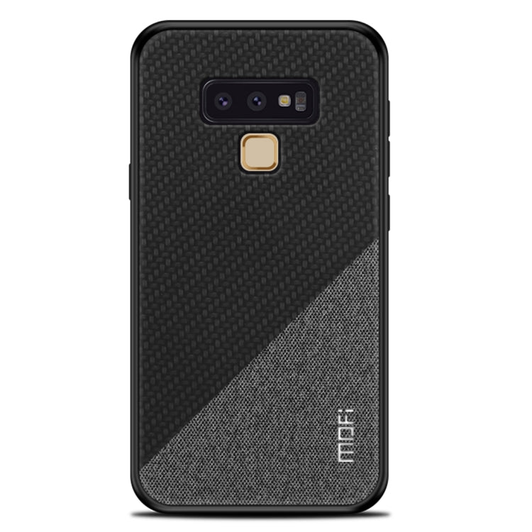 MOFI Honors Series Full Coverage TPU + PC + Cloth Pasted Case for Galaxy Note 9(Black) - Galaxy Phone Cases by MOFI | Online Shopping South Africa | PMC Jewellery