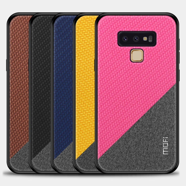 MOFI Honors Series Full Coverage TPU + PC + Cloth Pasted Case for Galaxy Note 9(Blue) - Galaxy Phone Cases by MOFI | Online Shopping South Africa | PMC Jewellery