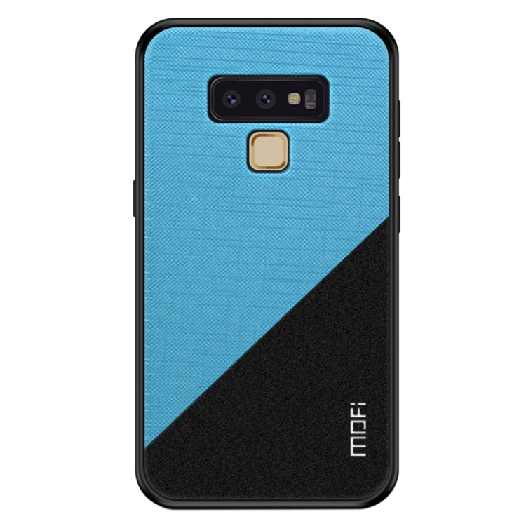 MOFI Shockproof TPU + PC + Cloth Pasted Case for Galaxy Note 9(Blue) - Galaxy Phone Cases by MOFI | Online Shopping South Africa | PMC Jewellery