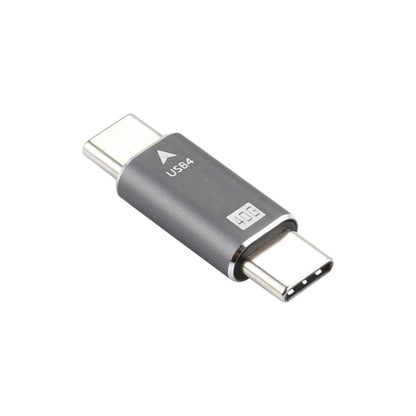 USB-C / Type-C 4.0 Male to Male Plug Converter 40Gbps Data Sync Adapter - Cable & Adapters by PMC Jewellery | Online Shopping South Africa | PMC Jewellery | Buy Now Pay Later Mobicred