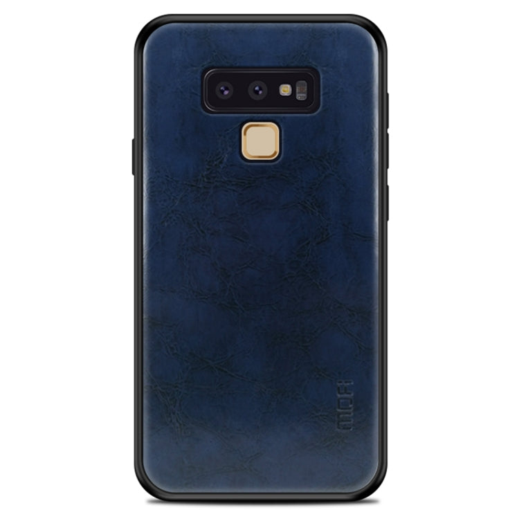 MOFI Shockproof TPU + PC + Leather Pasted Case for Galaxy Note 9(Blue) - Galaxy Phone Cases by MOFI | Online Shopping South Africa | PMC Jewellery