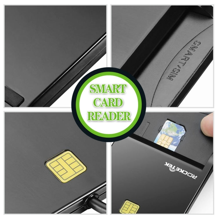 ROCKETEK SCR1-C CAC ID SIM Chip Smart Card Reader -  by ROCKETEK | Online Shopping South Africa | PMC Jewellery | Buy Now Pay Later Mobicred