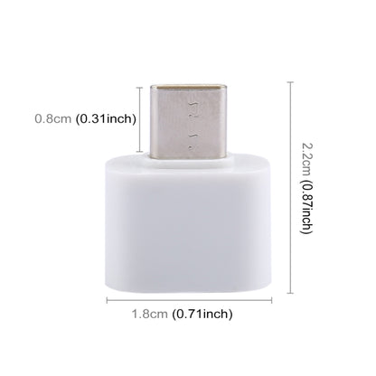 ABS Shell USB 2.0 to USB-C / Type-C Mini OTG Adapter Connector - OTG Adapter by PMC Jewellery | Online Shopping South Africa | PMC Jewellery | Buy Now Pay Later Mobicred