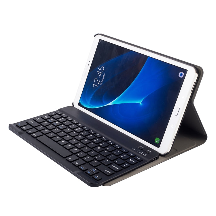 DY580 For Galaxy Tab A 10.1 T580 / T585 Detachable Plastic Bluetooth Keyboard Leather Tablet Case with Holder (Black) - Samsung Keyboard by PMC Jewellery | Online Shopping South Africa | PMC Jewellery