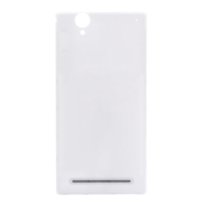 Back Battery Cover for Sony Xperia T2 Ultra(White) - Back Cover by PMC Jewellery | Online Shopping South Africa | PMC Jewellery | Buy Now Pay Later Mobicred