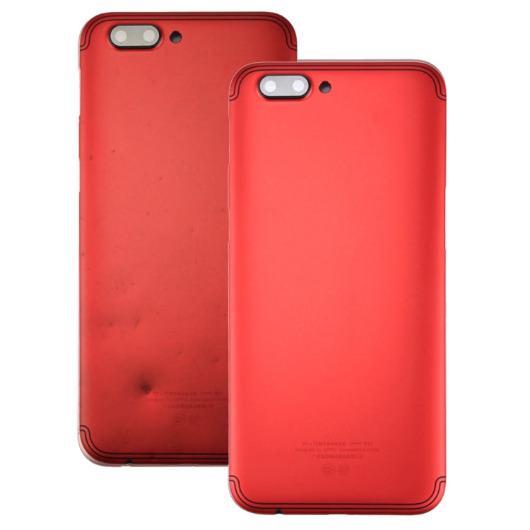 For OPPO R11 Battery Back Cover (Red) - Back Cover by PMC Jewellery | Online Shopping South Africa | PMC Jewellery | Buy Now Pay Later Mobicred