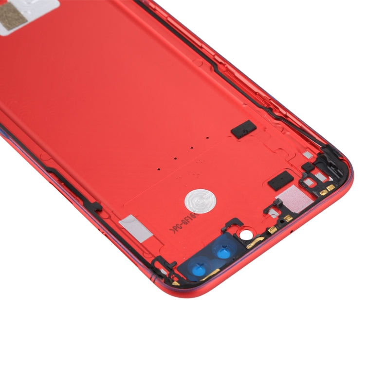 For OPPO R11 Battery Back Cover (Red) - Back Cover by PMC Jewellery | Online Shopping South Africa | PMC Jewellery | Buy Now Pay Later Mobicred