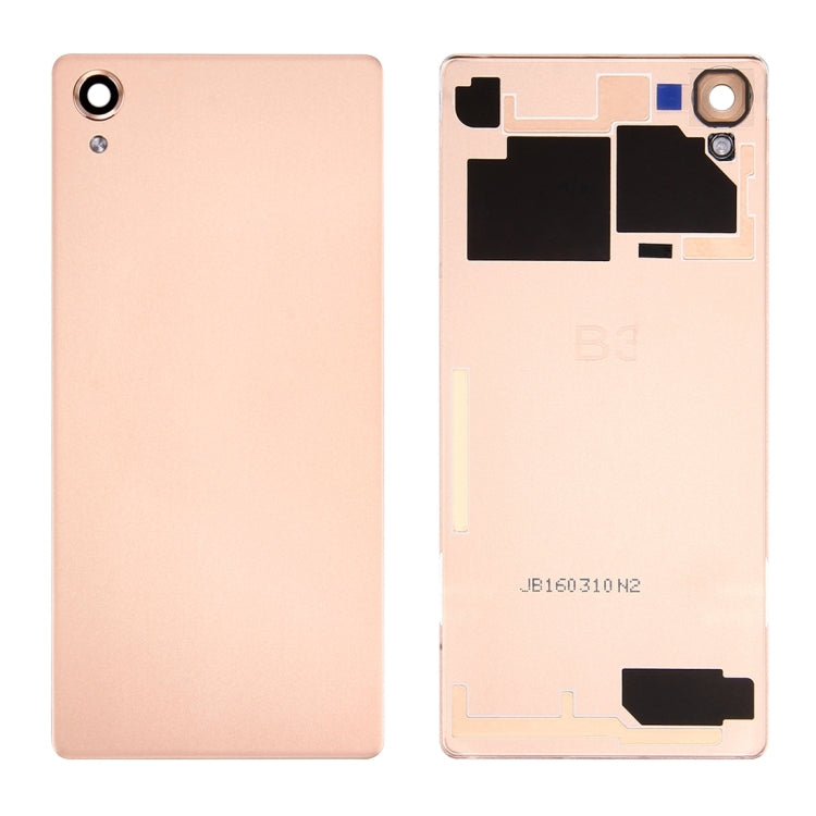 Back Battery Cover for Sony Xperia X (Rose Gold) - Back Cover by PMC Jewellery | Online Shopping South Africa | PMC Jewellery | Buy Now Pay Later Mobicred