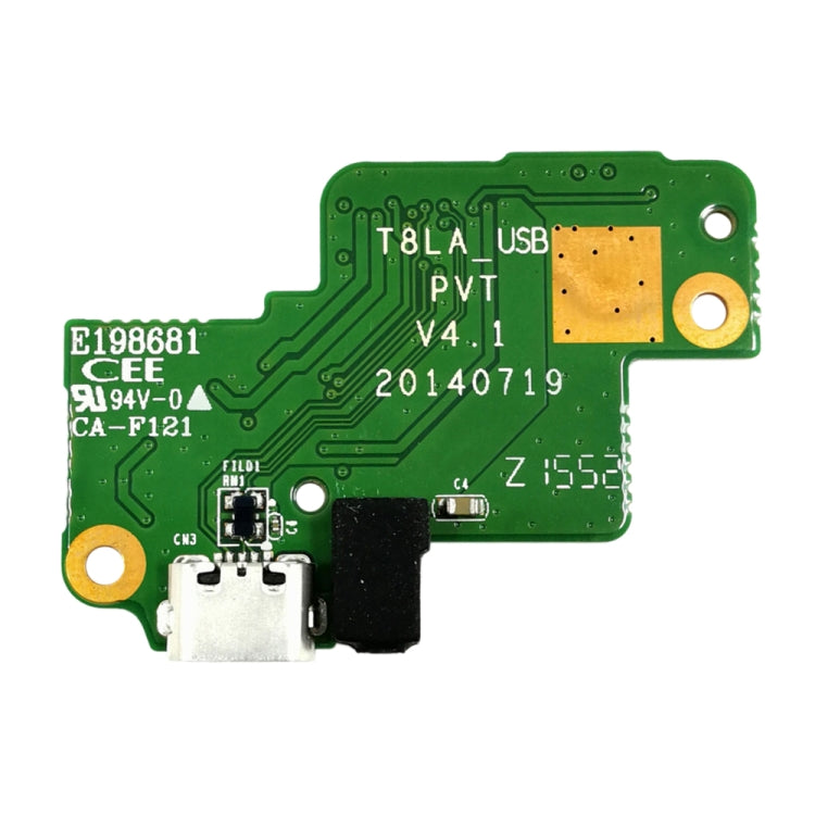 For Lenovo Pad S8-50 S8-50F Charging Port Board with Earphone Jack - Tail Connector by PMC Jewellery | Online Shopping South Africa | PMC Jewellery | Buy Now Pay Later Mobicred